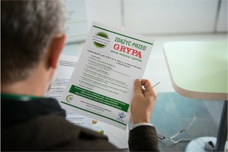 Fot. Ogólnopolski Program Zwalczania Grypy - grafika artykułu