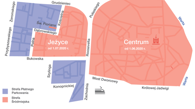 W przyszłości rozważane jest poszerzenie strefy o Ogrody