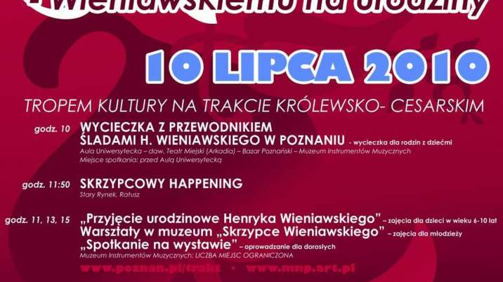 Plakat promujący imprezę