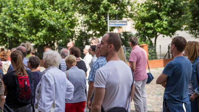 Przechadzki po placu Kolegiackim, Chwaliszewie (zdjęcia: Karolina Belter)