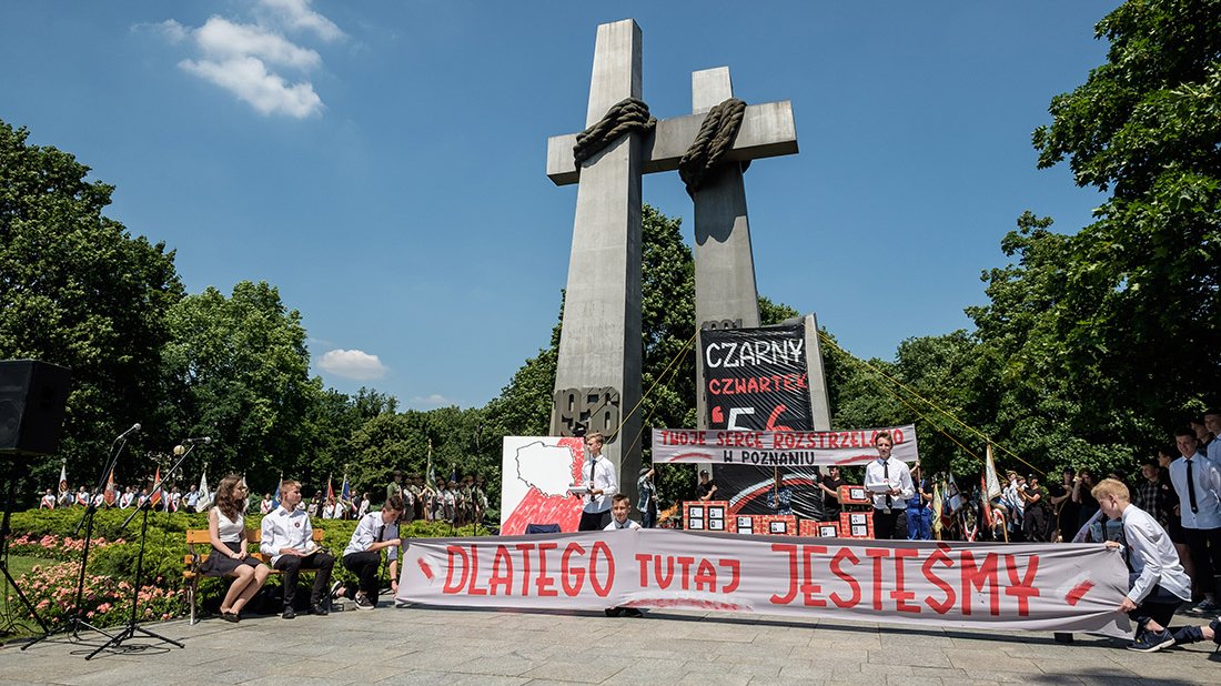 Hasło młodzieży: Twoje serce rozstrzelano w Poznaniu