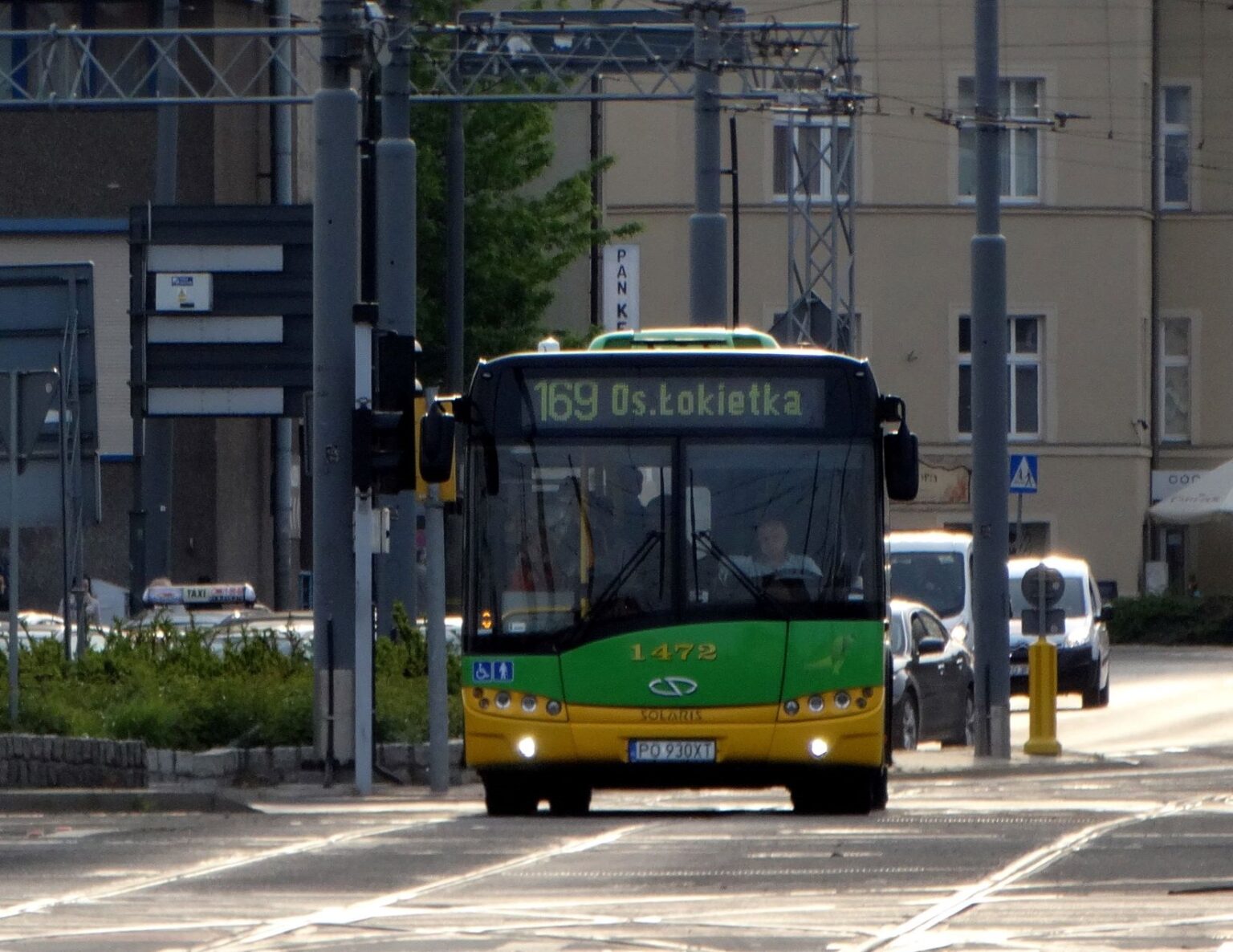 Autobus linii nr 169 - grafika artykułu