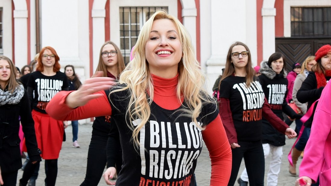 Akcja One Billion Rising na Wolnym Dziedzińcu