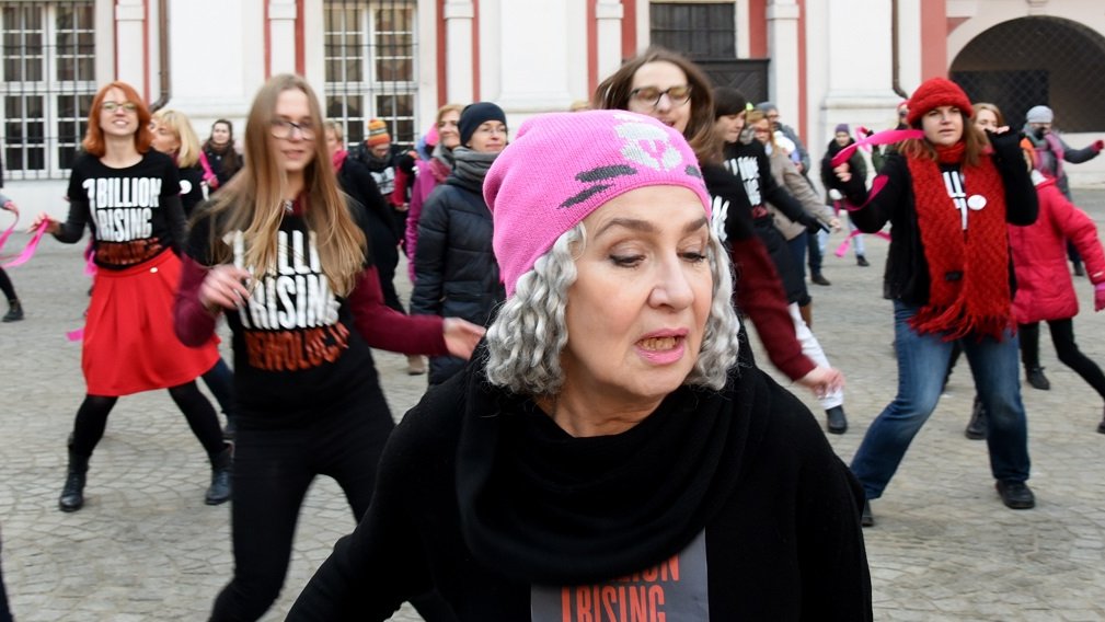 Akcja One Billion Rising na Wolnym Dziedzińcu