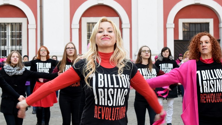 Akcja One Billion Rising na Wolnym Dziedzińcu