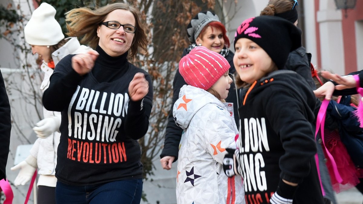 Akcja One Billion Rising na Wolnym Dziedzińcu