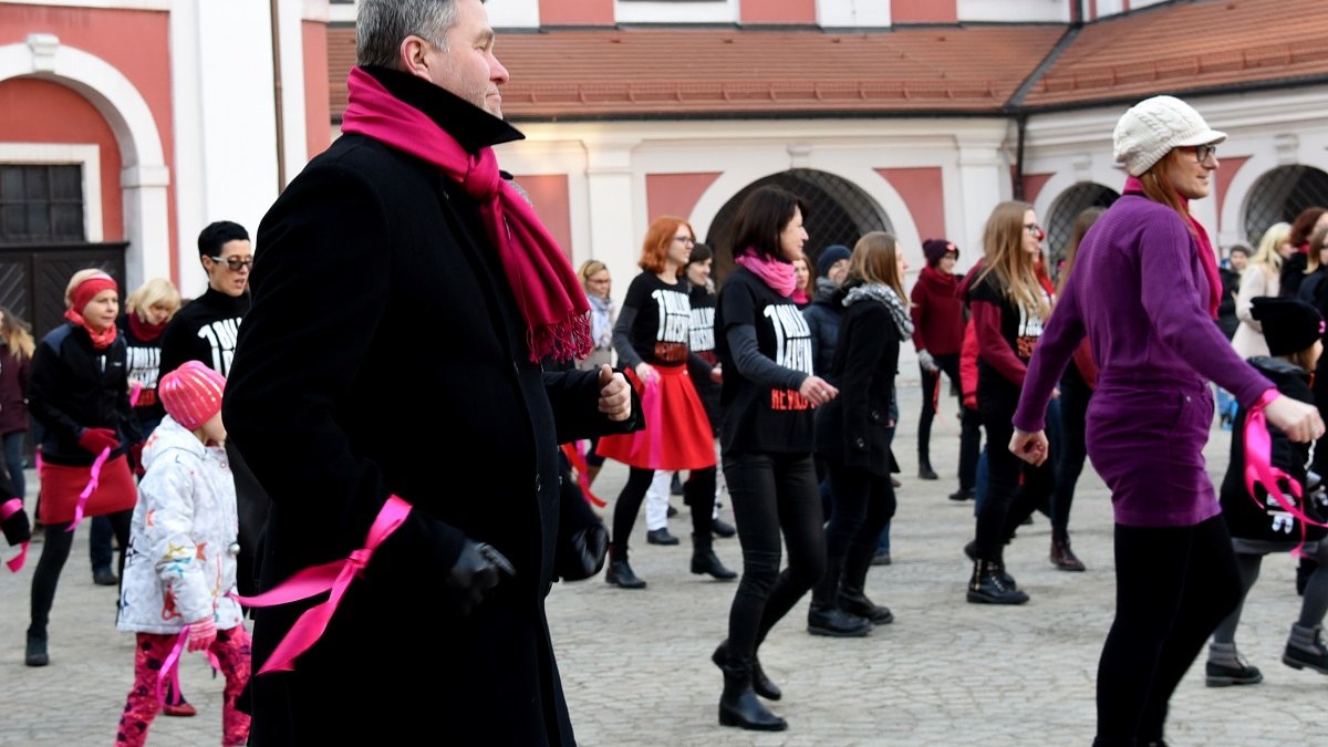 Akcja One Billion Rising na Wolnym Dziedzińcu