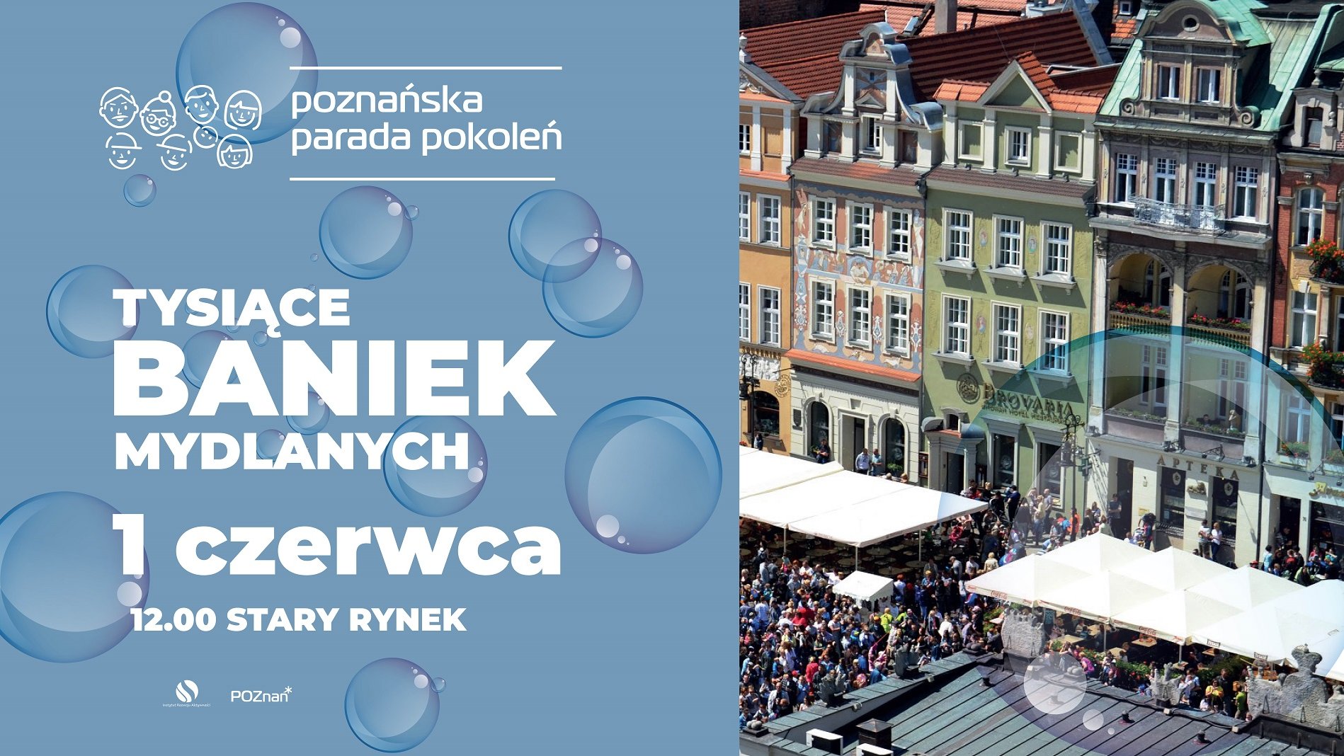 Poznańska Parada Pokoleń i Tort Wolności połączą dziadków, rodziców i dzieci