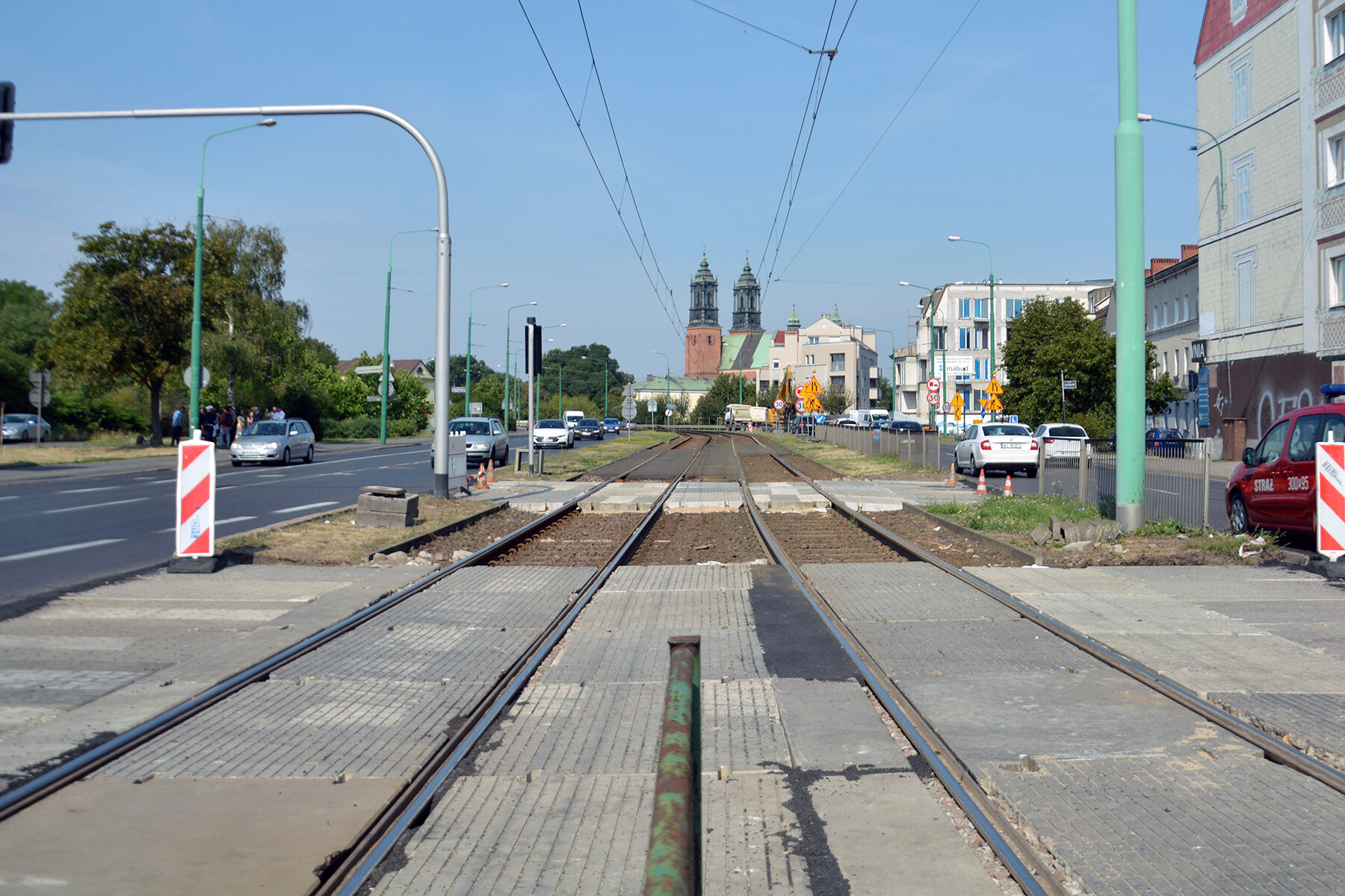 Kolejny etap prac na rondzie Śródka potrwa do końca wakacji - grafika artykułu