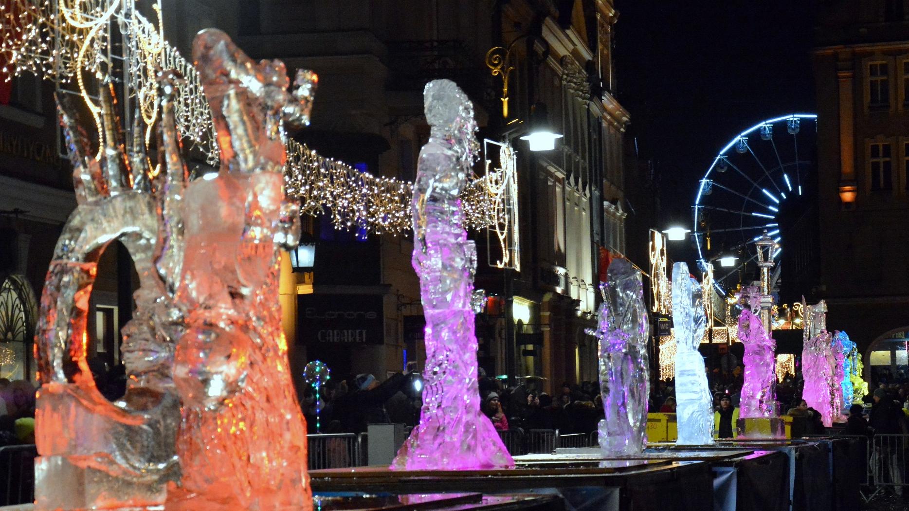 W weekend stolica Wielkopolski znów stanie się areną zmagań rzeźbiarzy w lodzie - wszystko w ramach Poznań Ice Festival - grafika artykułu