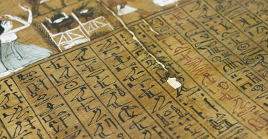 W Muzeum Archeologicznym można oglądać "Papirus Aniego" - najbardziej znany i jeden z najpiękniejszych papirusów z egipską Księgą Umarłych
