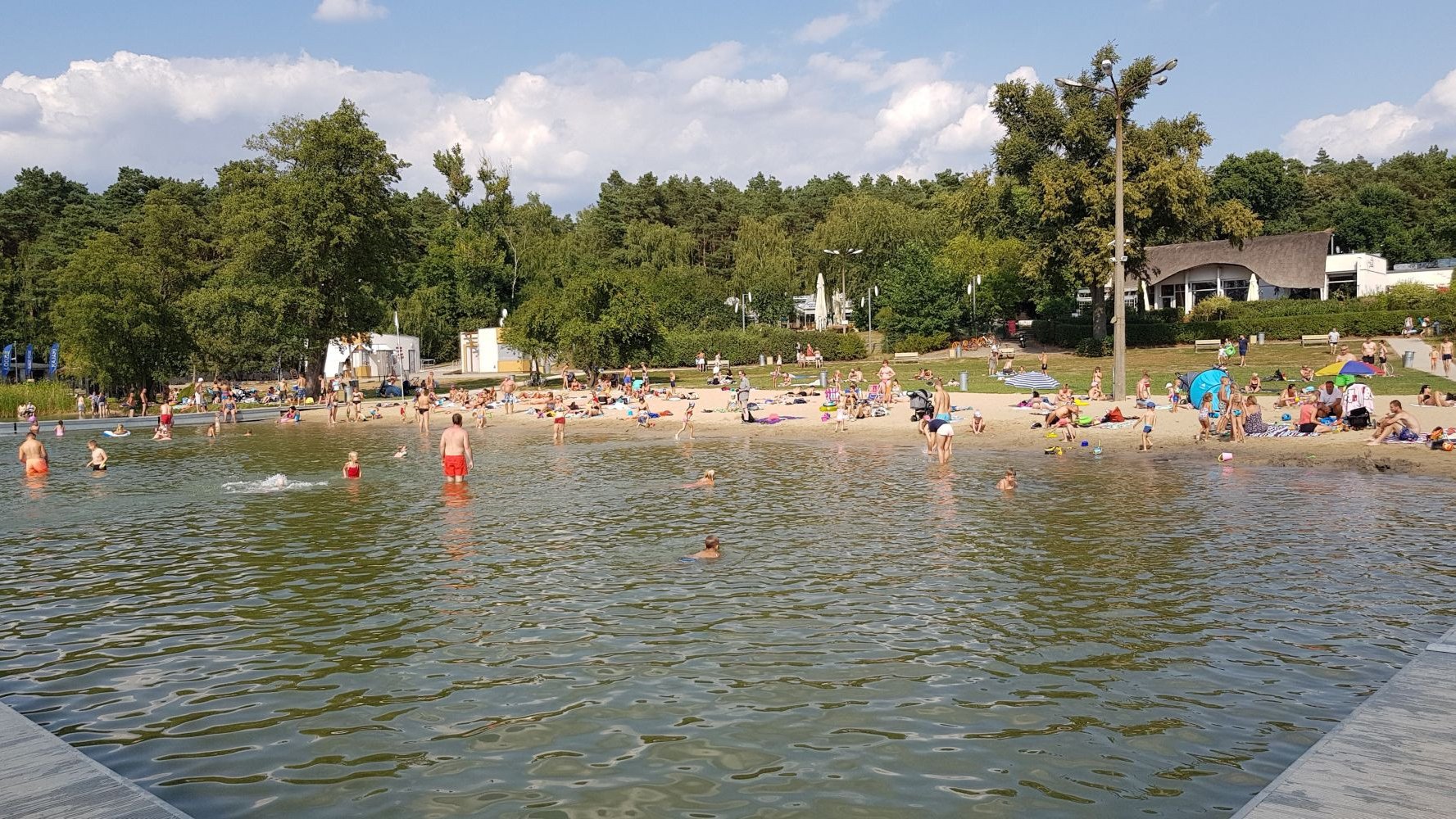 Jezioro Strzeszyńskie - Plaża Malibu/ zdjęcie archiwalne