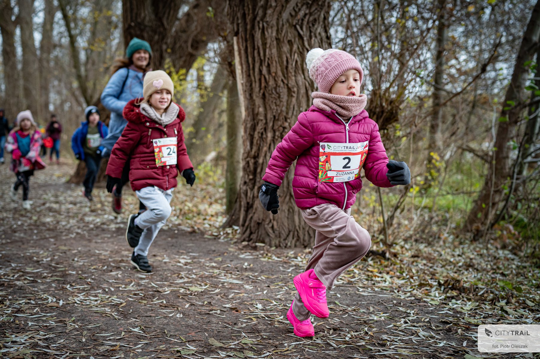 Bieg City Trail w Poznaniu, fot. Piotr Oleszak - grafika artykułu