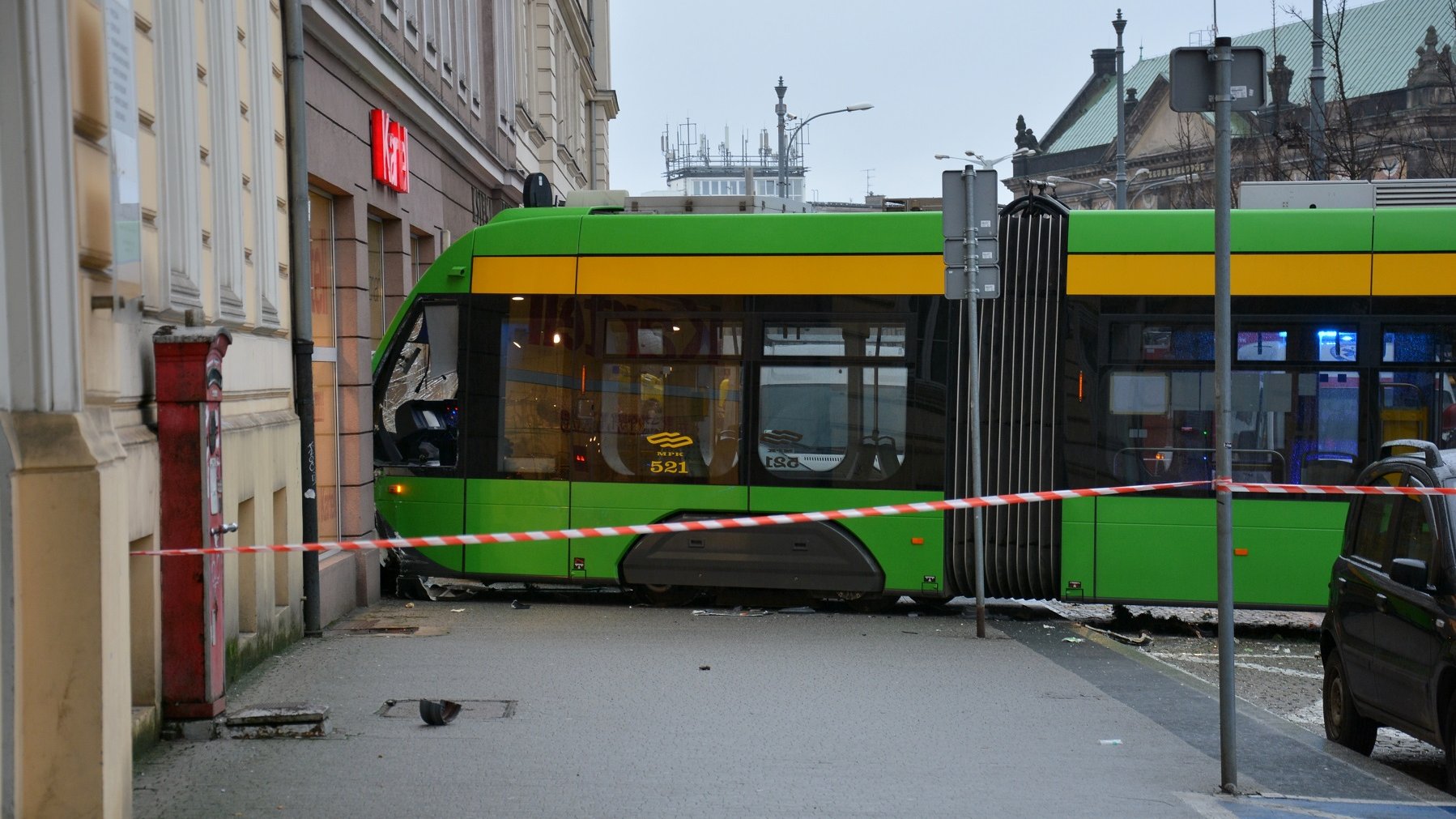 Wykolejenie tramwaju na ul Podgórnej AKTUALIZACJA Aktualności