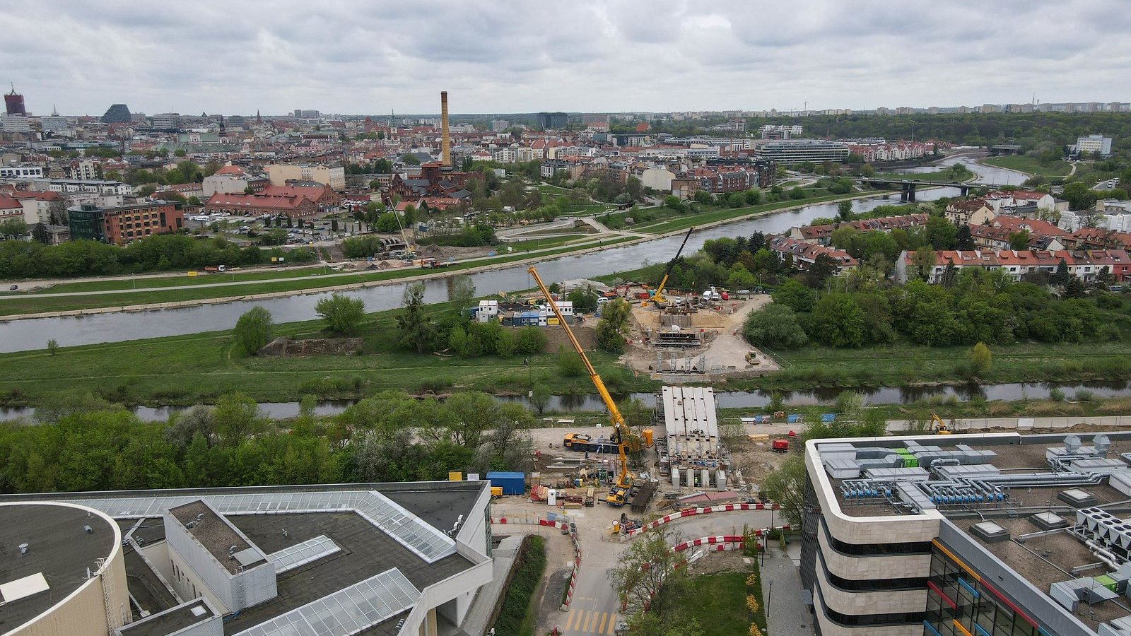 Galeria zdjęć z budowy Mostów Berdychowskich