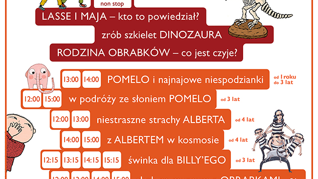 Plakat, na nim najważniejsze informacje o wydarzeniu