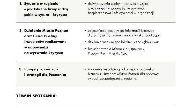 Dyskusja Liderów Biznesu | Poznań