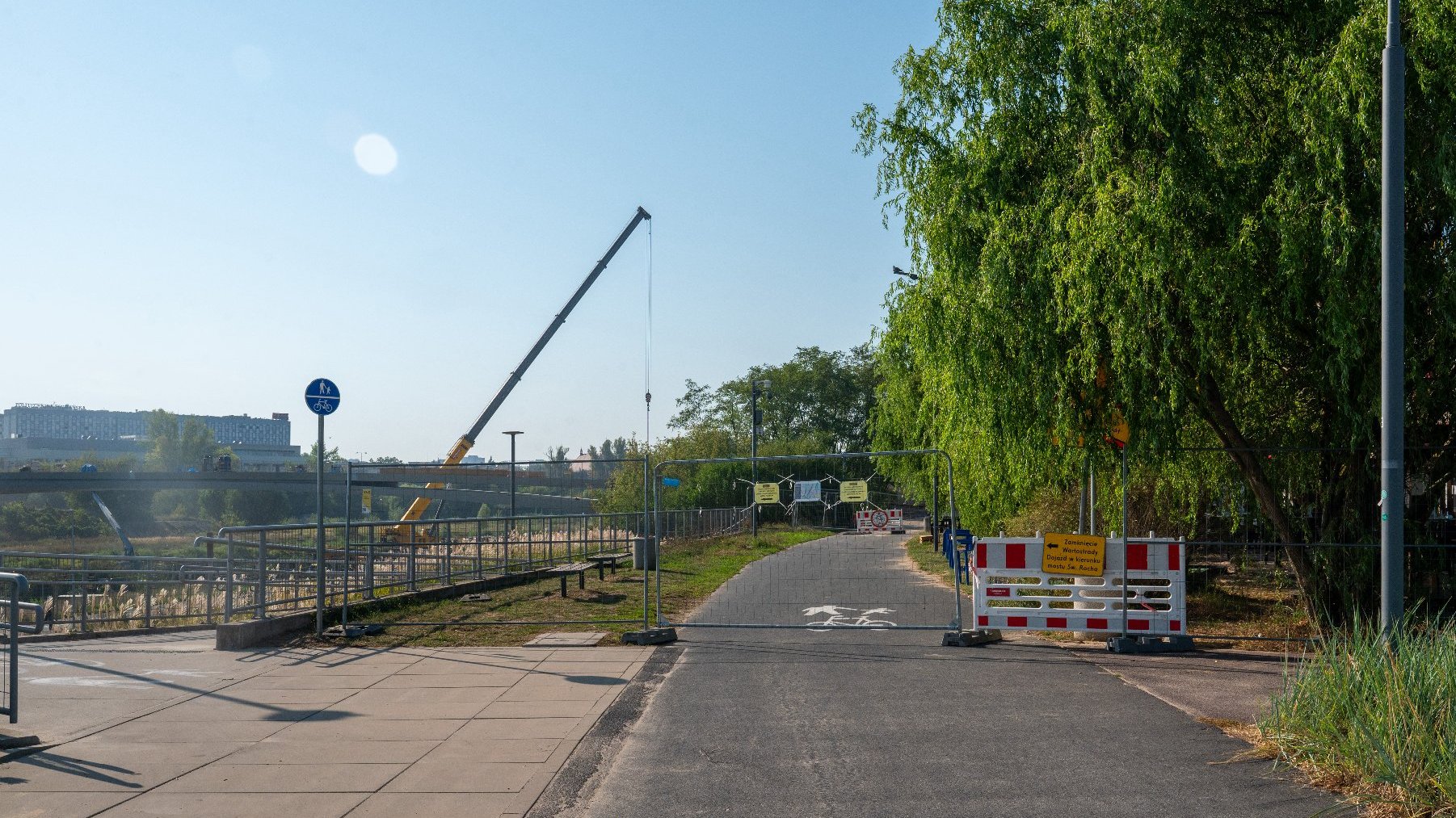 Galeria zdjęć Wartostrady i powstających mostów Berdychowskich