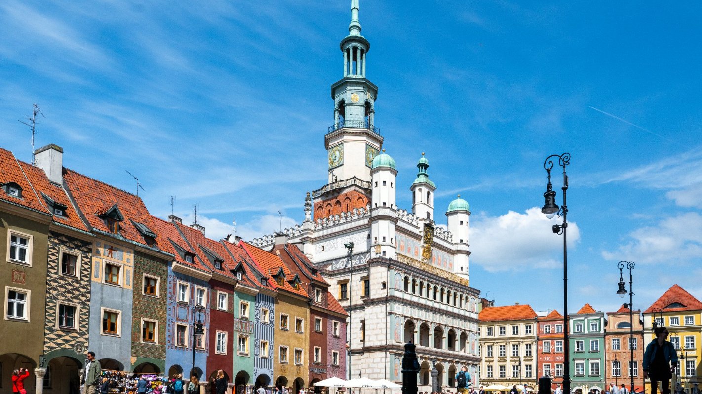 Na zdjęciu Stary Rynek w Poznaniu