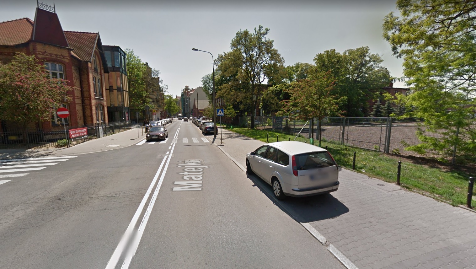 Ulica Matejki (Google Street View) - grafika artykułu