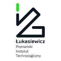 Czarno-zielone logo na białym tle