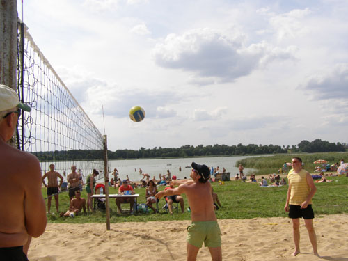 plaża w Zborowie