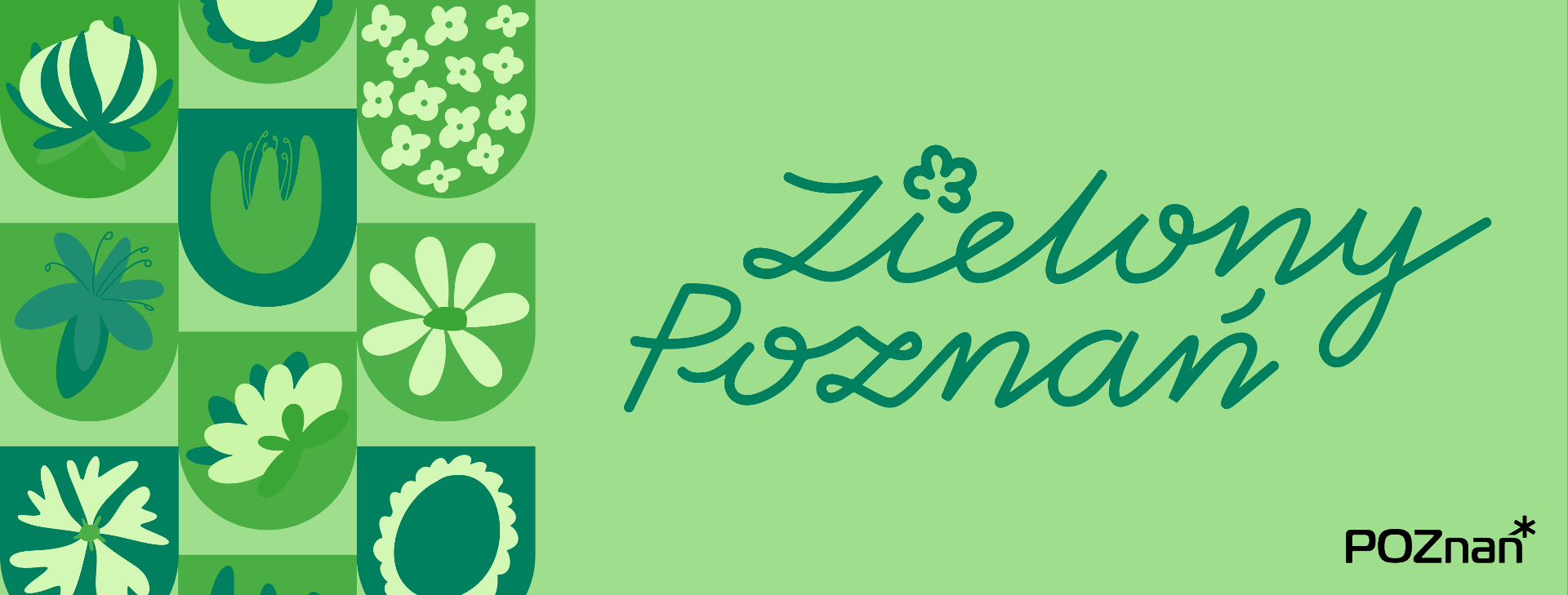 logo konkursu "Zielony Poznań"