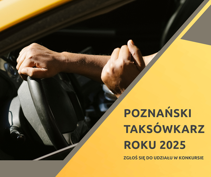 "Poznański Taksówkarz Roku" grafika uzupełniająca treść artykułu "Poznański Taksówkarz Roku" grafika uzupełniająca treść artykułu