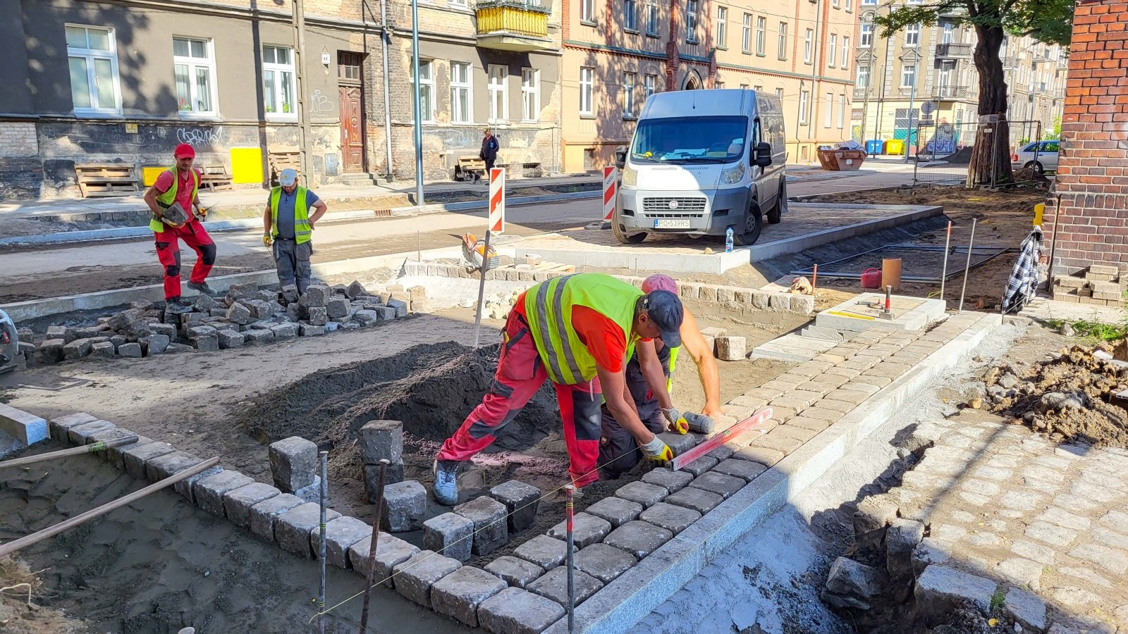 Galeria zdjęć z przebudowywanej ul. Kolejowej