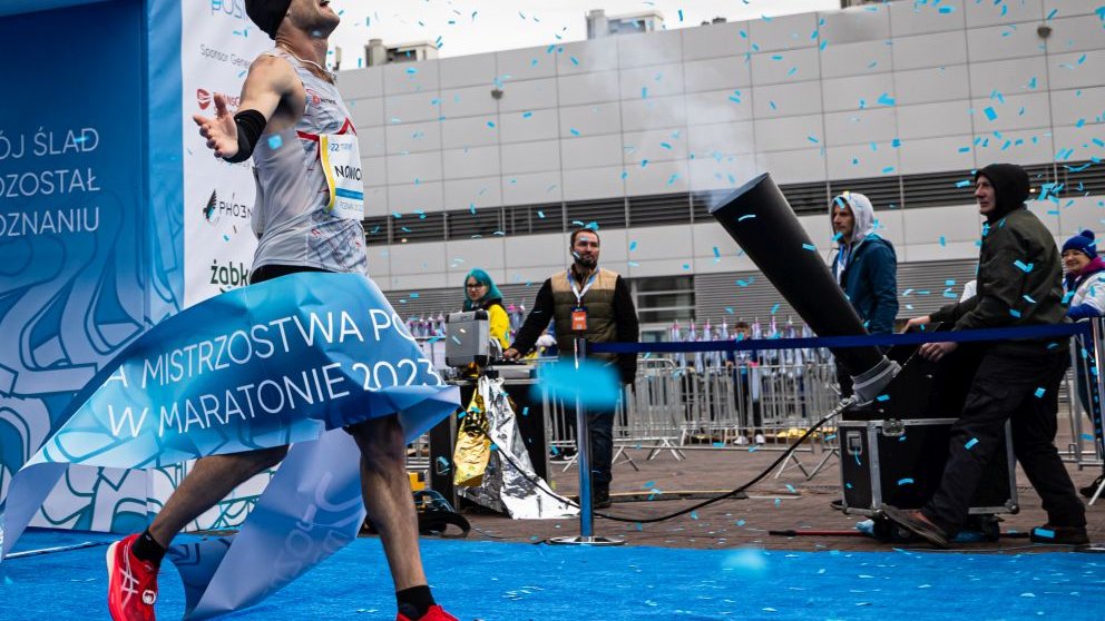 Najlepszy Polak na mecie 22. Poznań Maratonu - Adam Nowicki