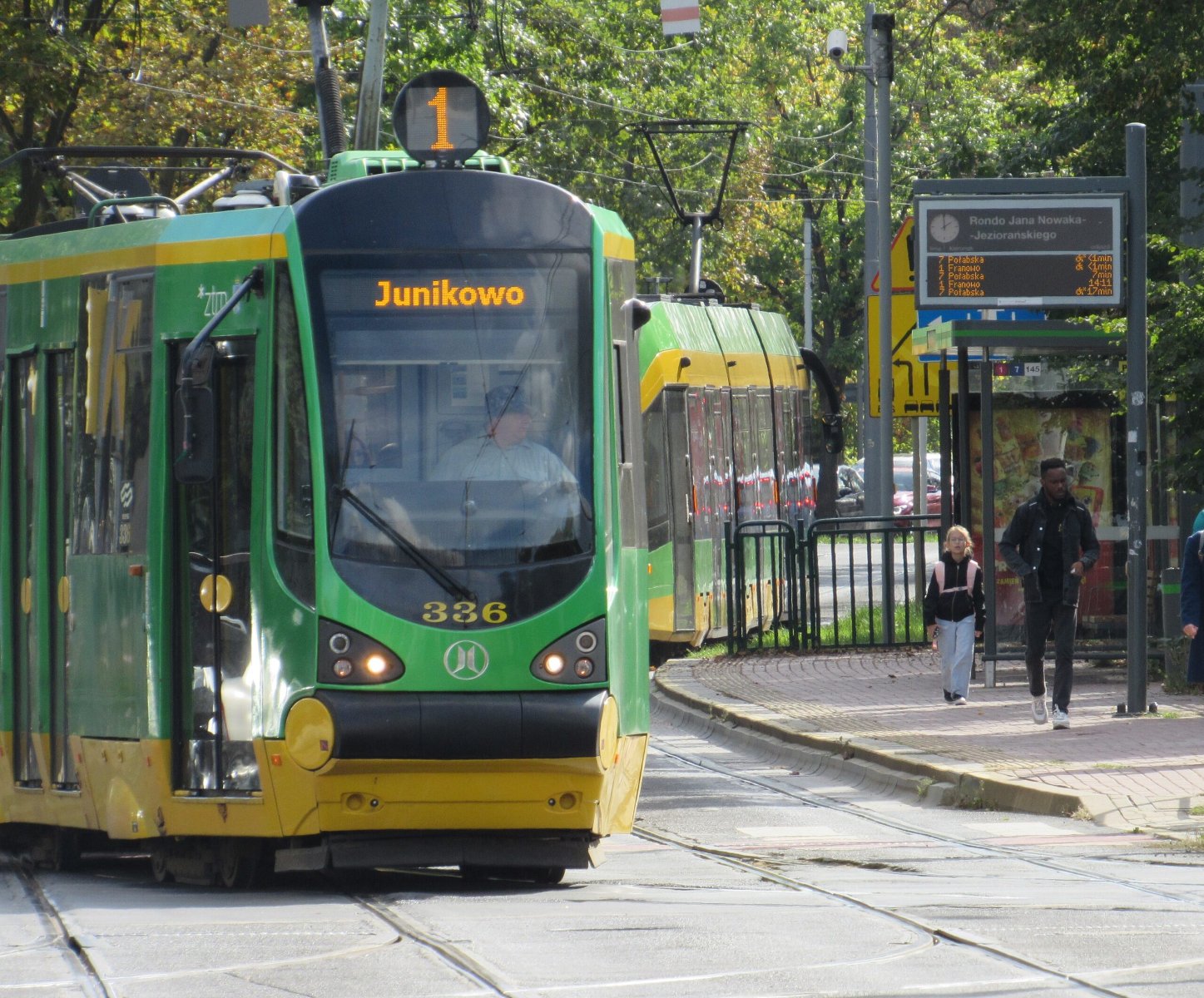 Tramwaj linii nr 1 - grafika artykułu