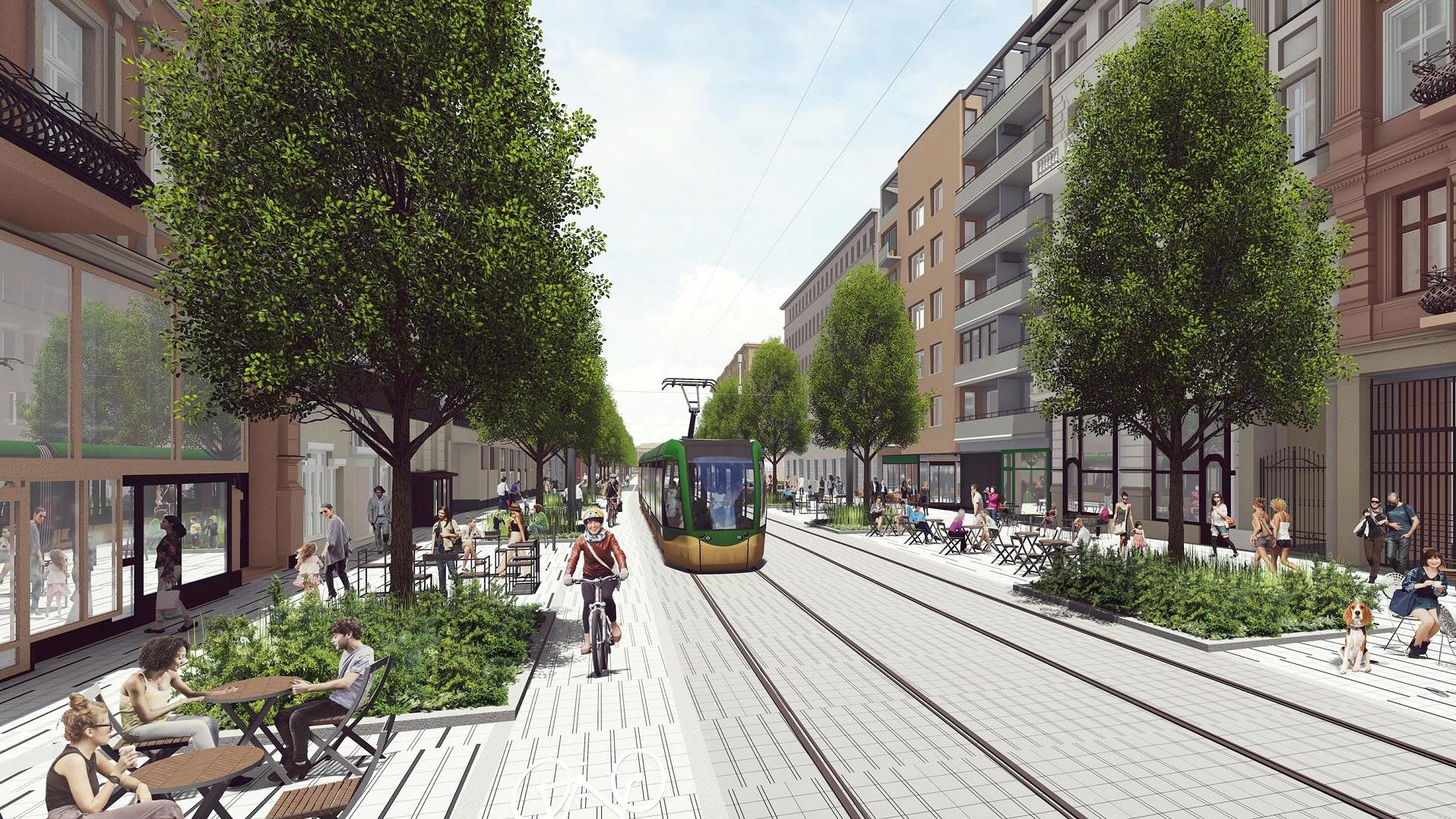 Trwają konsultacje związane z budową trasy tramwajowej wzdłuż ul. Ratajczaka - grafika artykułu