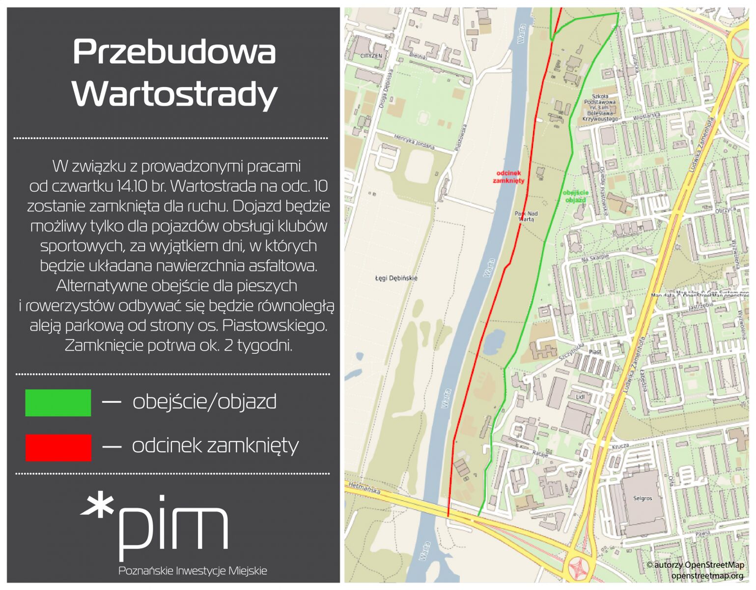 Przebudowa Wartostrady - grafika artykułu