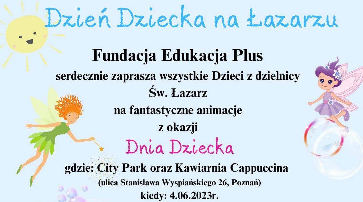 Dzień Dziecka na Łazarzu - grafika artykułu