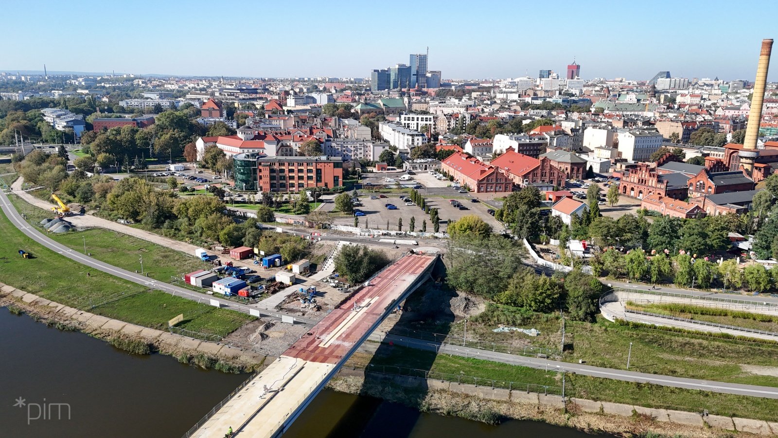 Galeria zdjęć z budowy mostów Berdychowskich