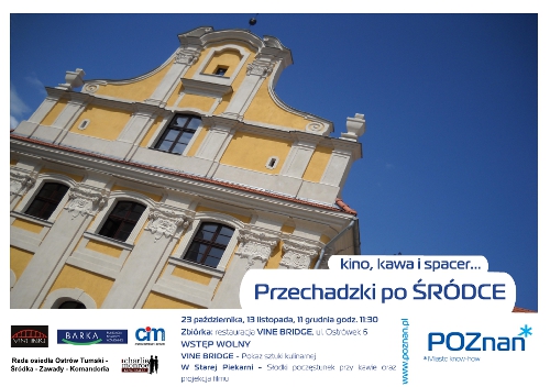 Plakat przechadzki po Śródce