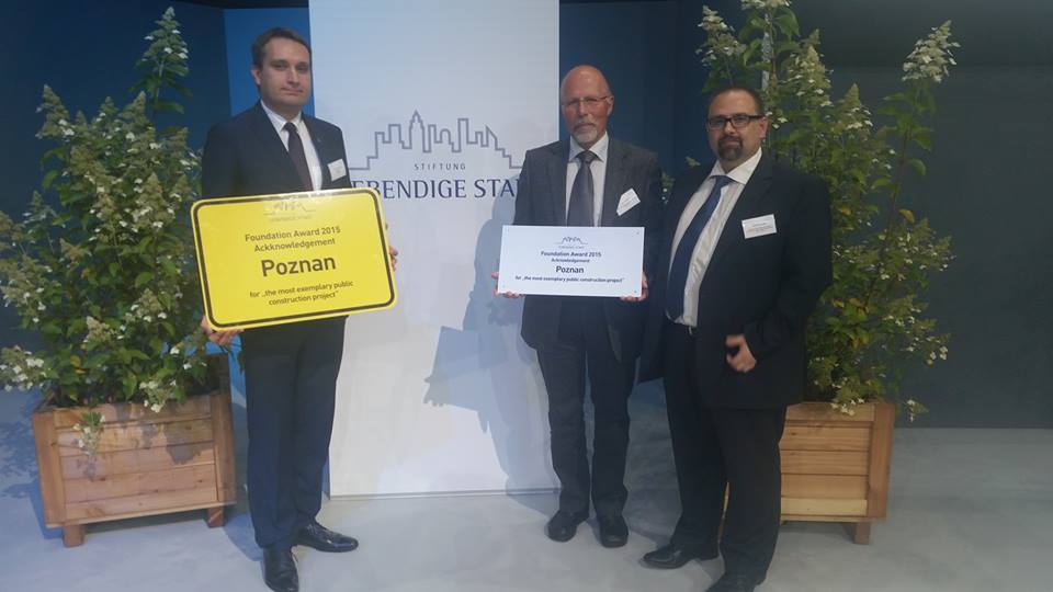 wyróżnienie Fundacji "Lebendige Stadt"