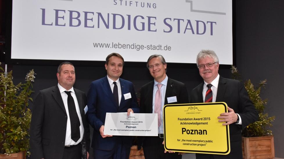 wyróżnienie Fundacji "Lebendige Stadt"