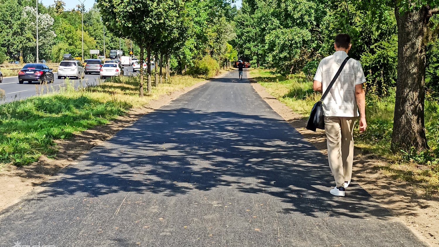 Galeria zdjęć wyremontowanej drogi rowerowej wzdłuż ul. Niestachowskij