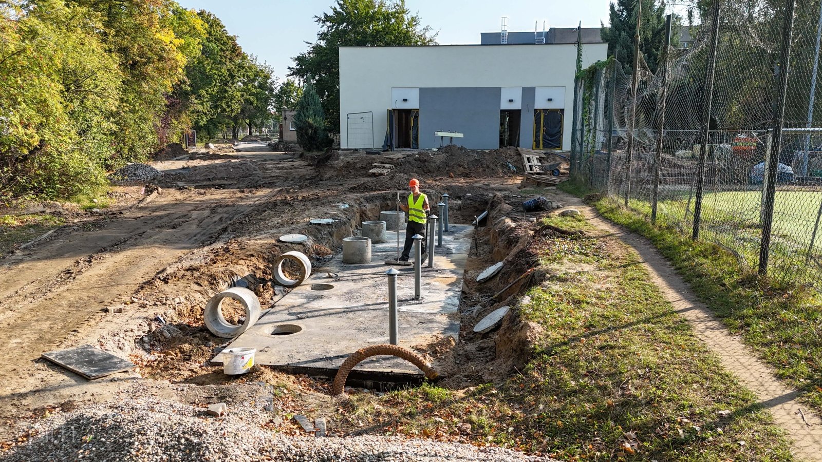 Galeria zdjęć z budowy centrum piekarstwa