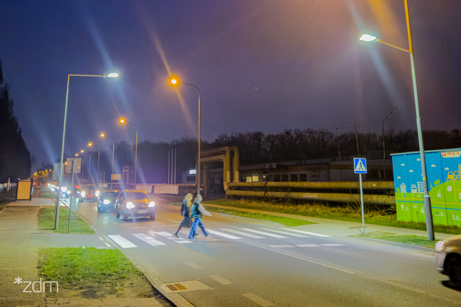 Doświetlone przejście dla pieszych przy ul. Strzeszyńskiej - grafika artykułu