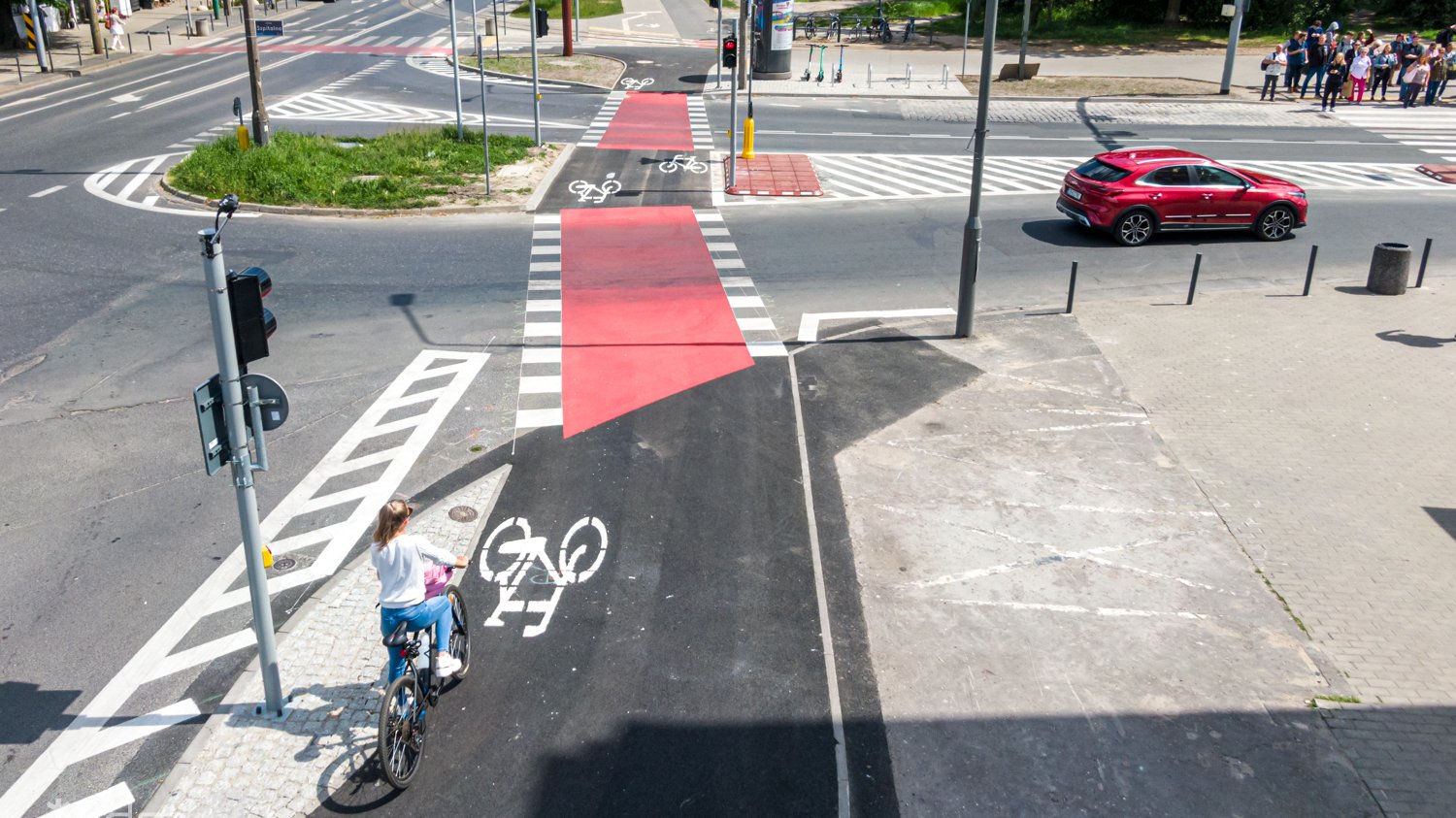 Galeria zdjęć z przejazdu rowerowego przez ul. Szpitalną