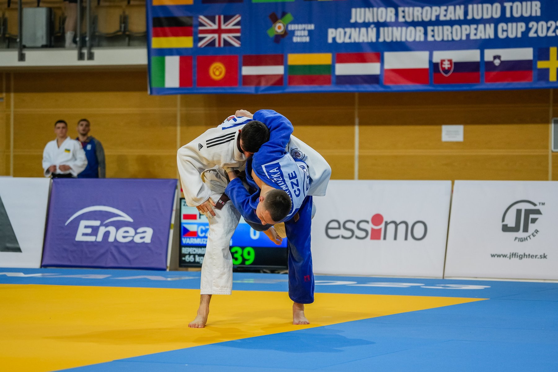 Zawody PE Juniorów w judo fot. Marcin Klimczak - grafika artykułu
