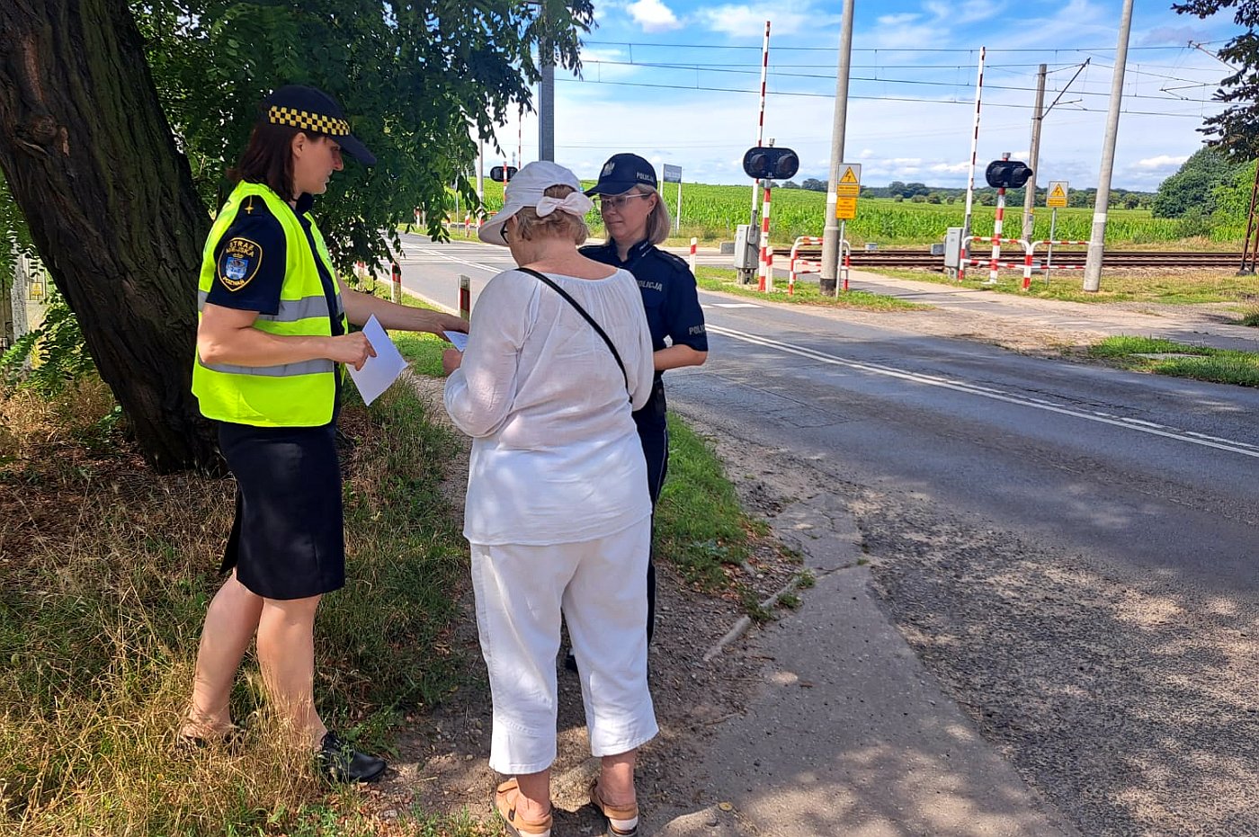 "Bezpieczne wakacje-przejazd kolejowy"