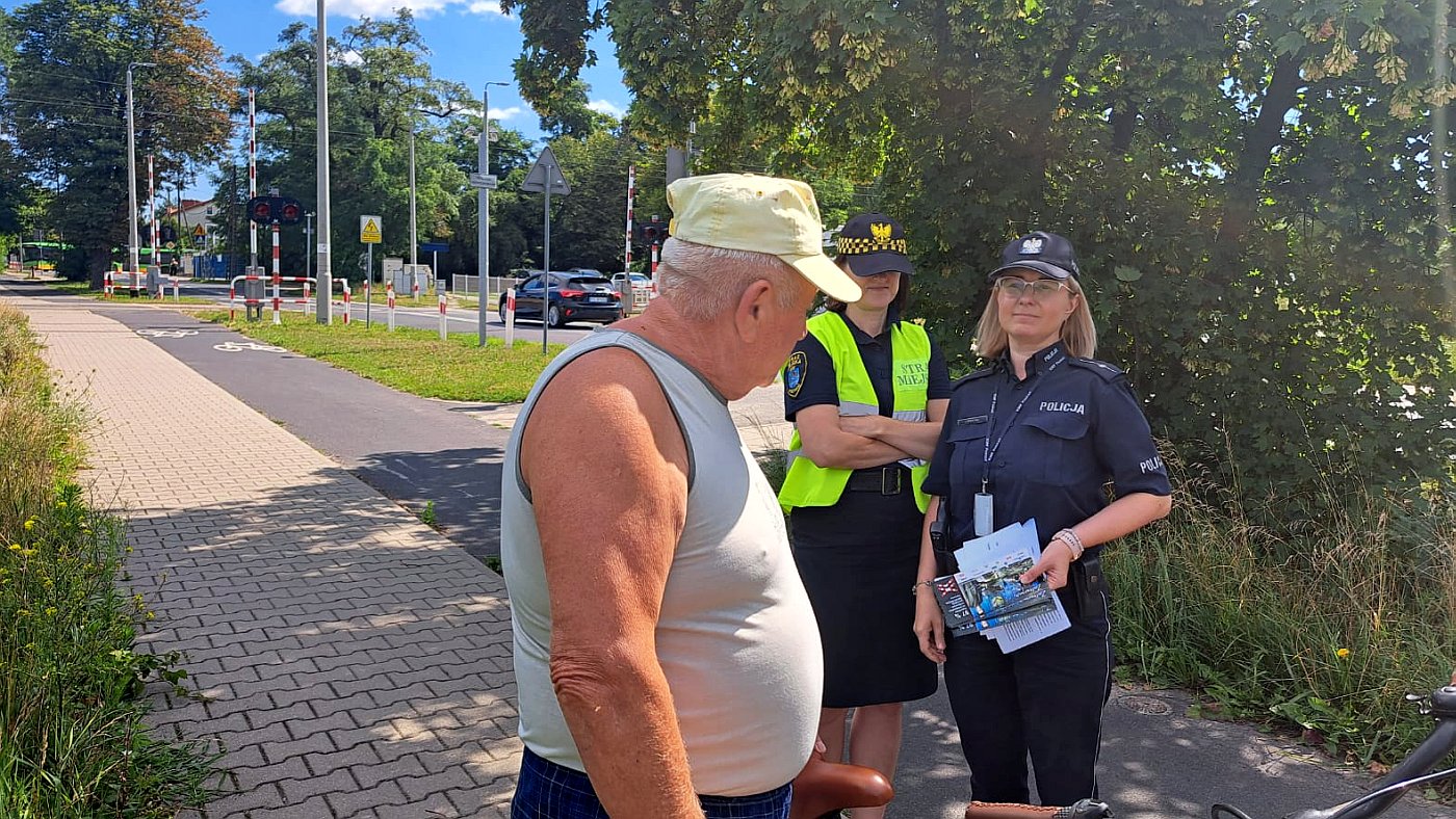 "Bezpieczne wakacje-przejazd kolejowy"