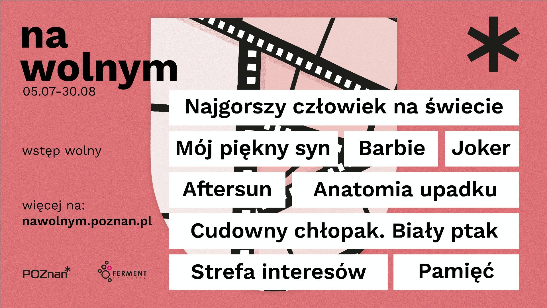 Grafika z tytułami filmów