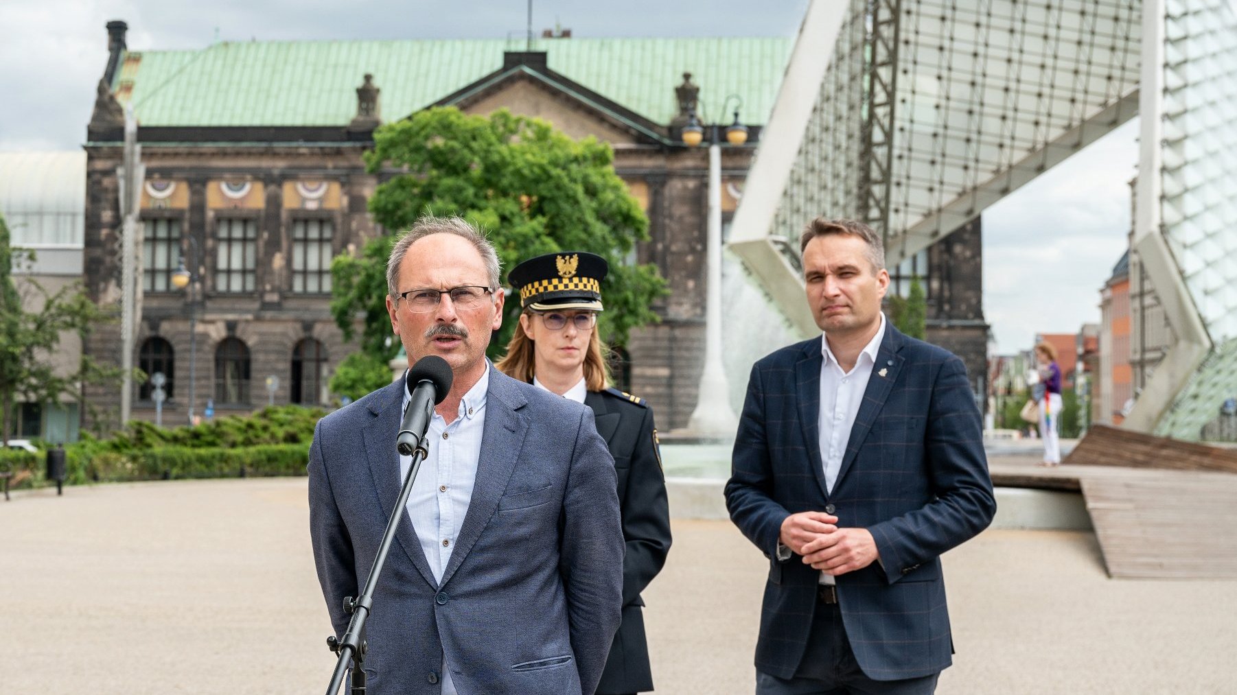 Witold Rewers - dyrektor Wydziału Zarządzania Kryzysowego i Bezpieczeństwa UMP