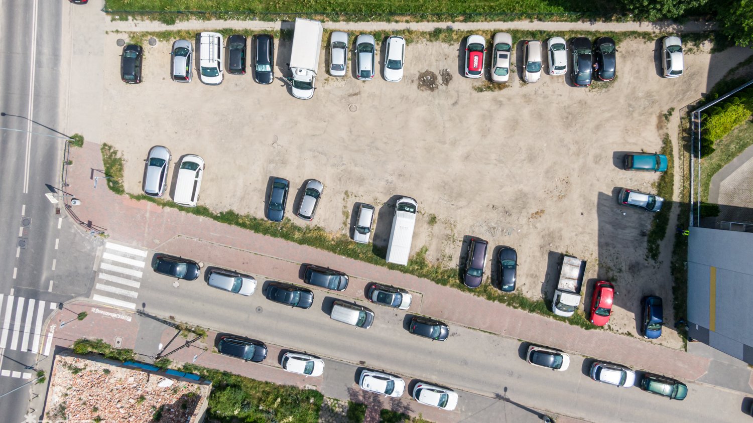 Galeria zdjęć miejsca, gdzie powstanie parking