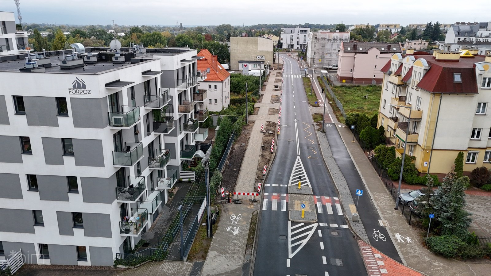 Galeria zdjęć z lotu ptaka ul. Słowackiego