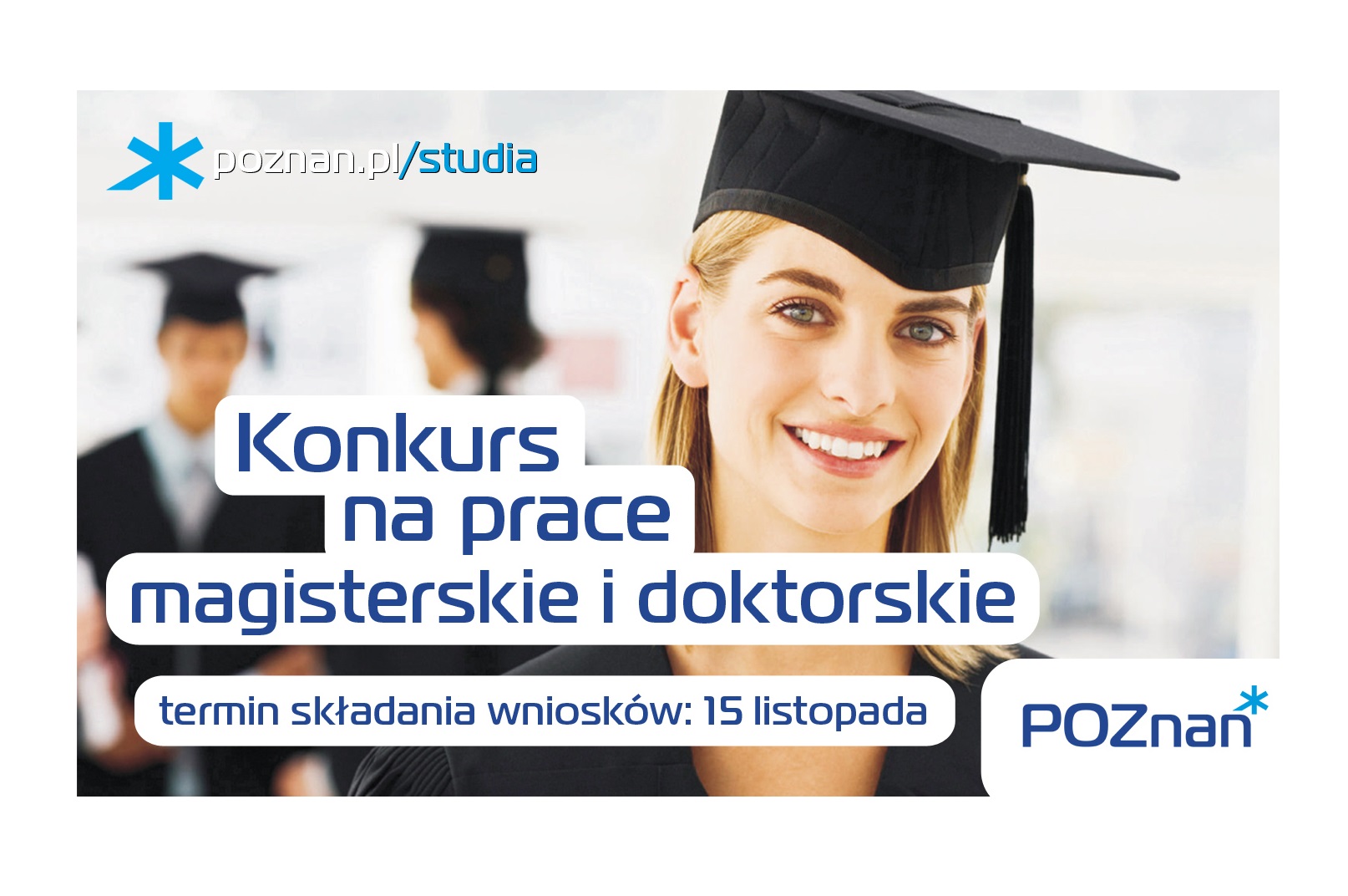 Nagroda Miasta Poznania za wyróżniające się prace doktorskie i magisterskie - grafika artykułu